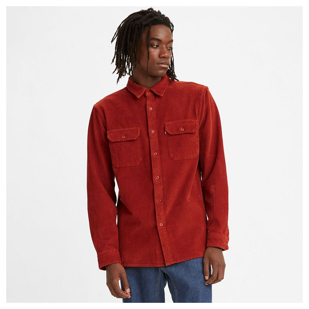 Levi's Red Jackson Worker Corduroy Shirt | Jarrold, Norwich
