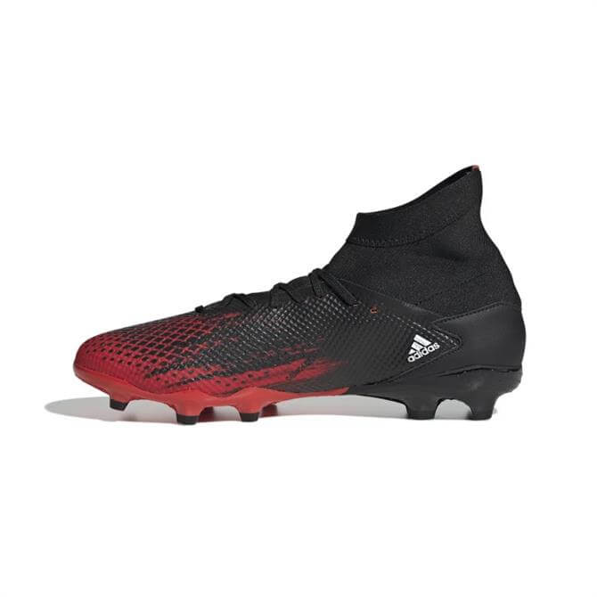Adidas Predator 20.3 FG Football Boot - Black/Red ...
