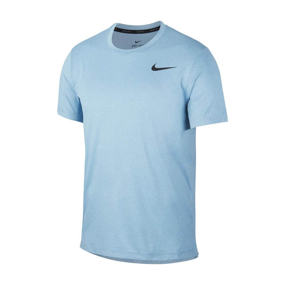 Nike Pro Men's Short Sleeve Training Top - Light Blue | Jarrold, Norwich