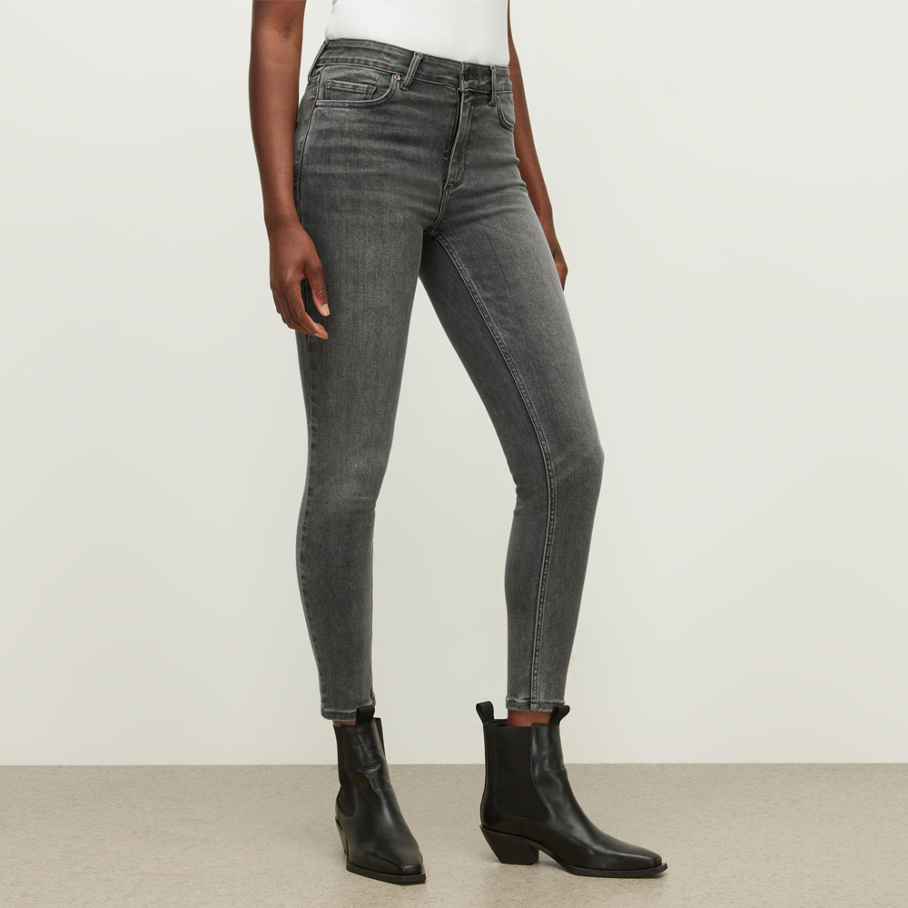 AllSaints Dax High-Rise Size Me Skinny Jeans | Jarrold, Norwich
