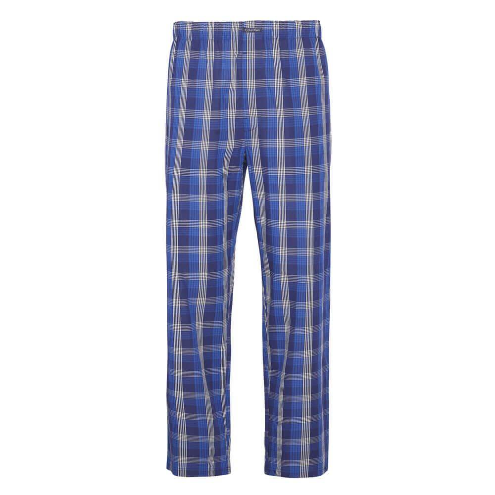 Calvin Klein Blue Checked Pyjama Pants | Jarrold, Norwich
