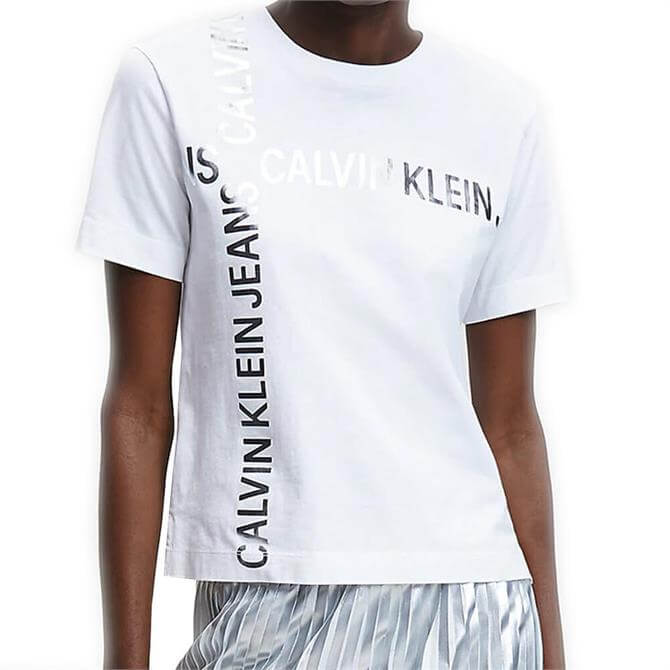 Calvin Klein Grid Logo T-Shirt | Jarrold, Norwich