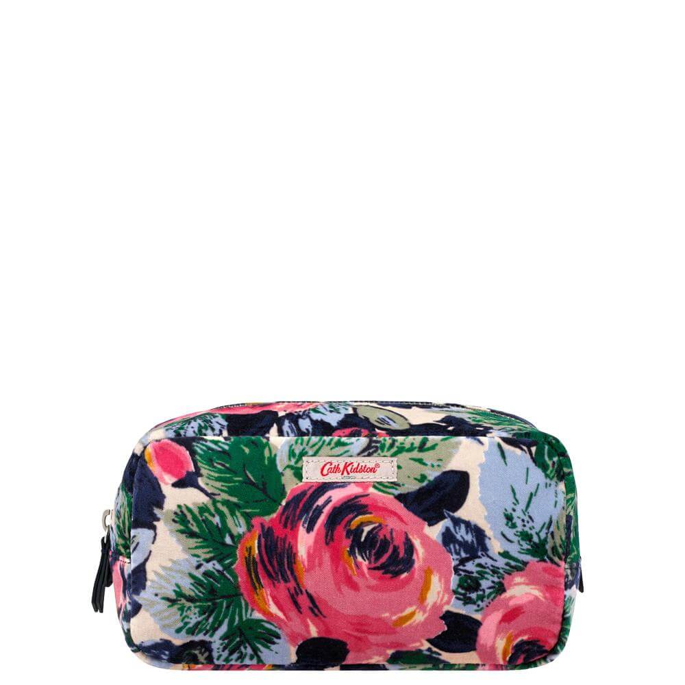 Cath Kidston Oxford Rose Printed Velvet Make Up Bag | Jarrold, Norwich