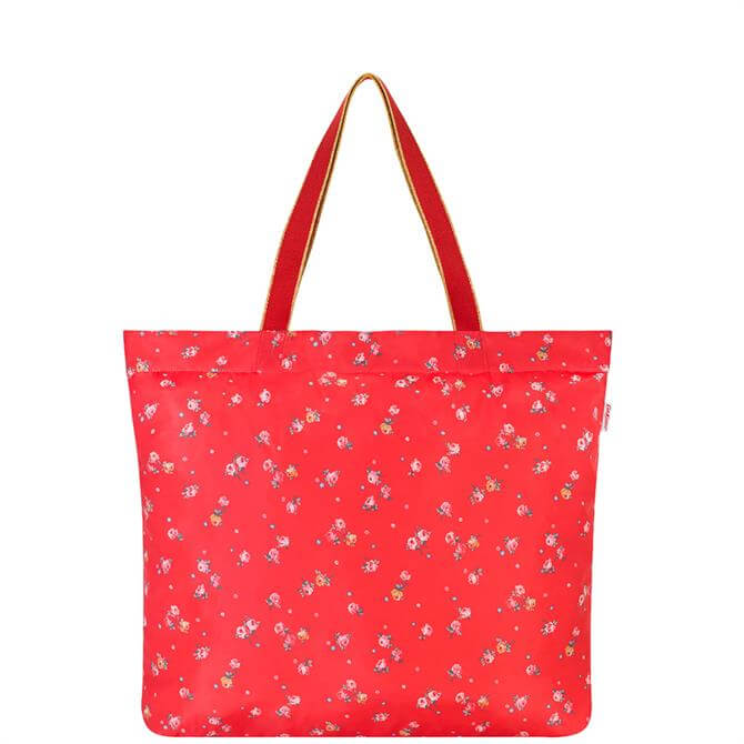 Cath Kidston Wimbourne Ditsy Red Large Foldaway Tote Bag | Jarrold, Norwich