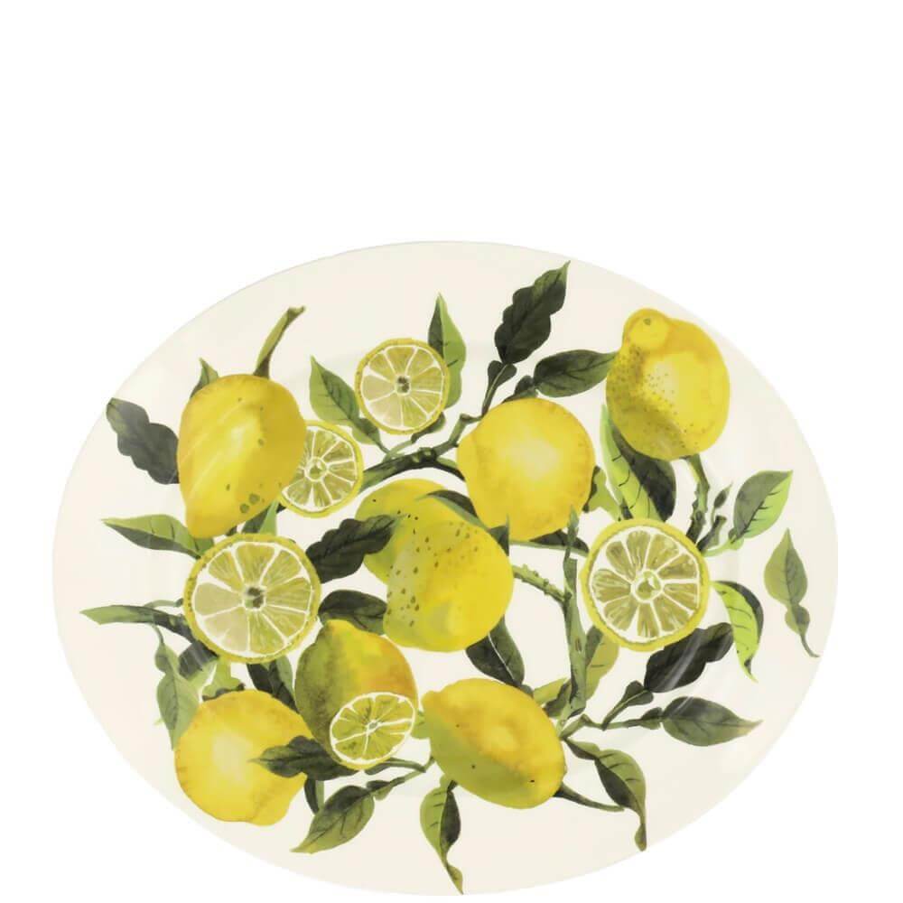 Emma Bridgewater Vegetable Garden Lemons Medium Oval Platter | Jarrold ...