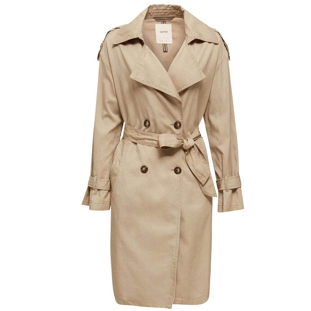 Esprit Casual Relaxed Fit Trench Coat | Jarrold, Norwich