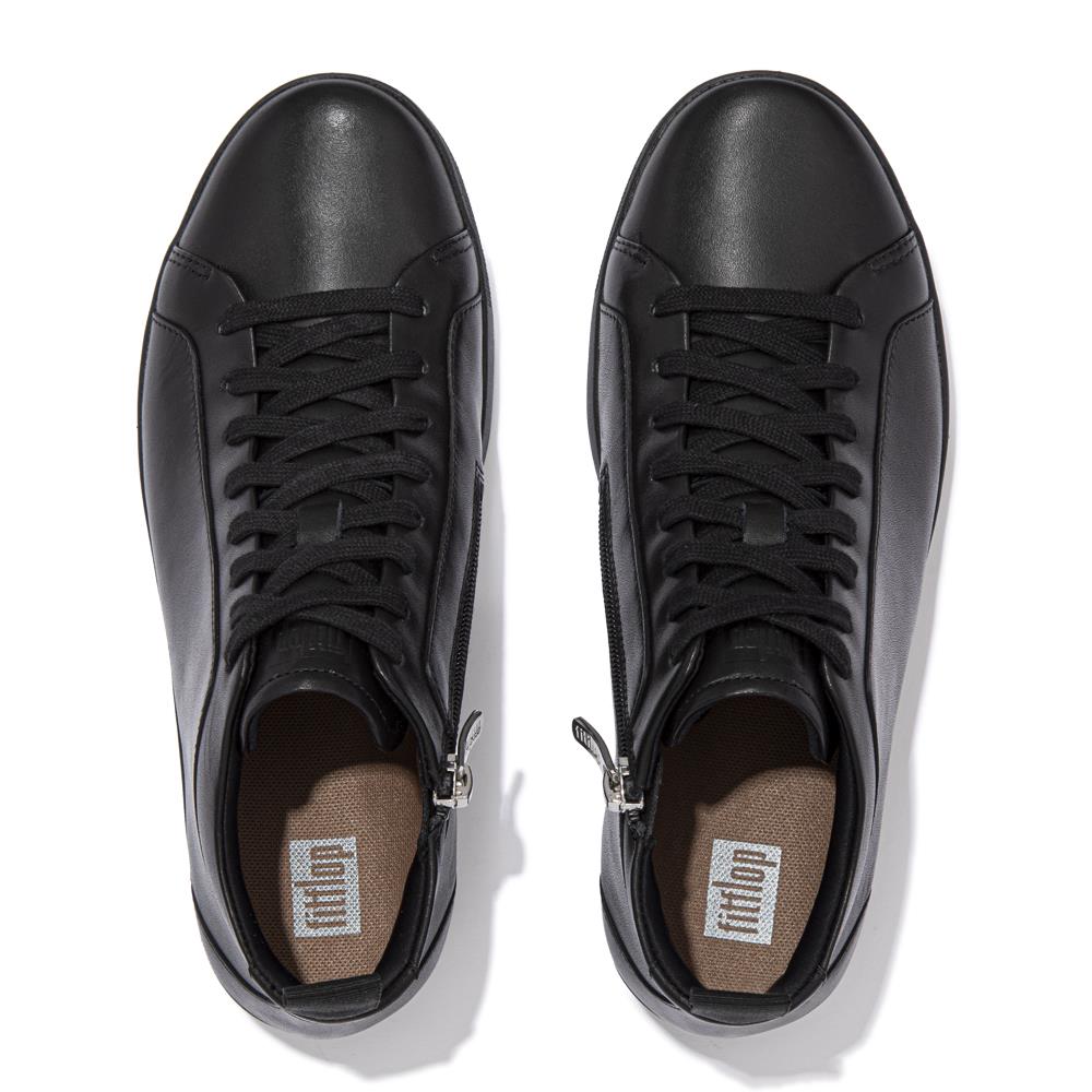 FitFlop™ Rally Leather High-Top Trainers | Jarrold, Norwich
