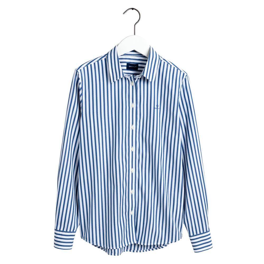 GANT Cotton Broadcloth Striped Shirt | Jarrold, Norwich