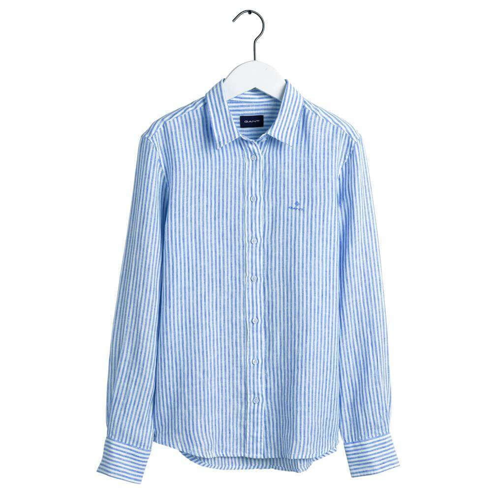 GANT Linen Chambray Stripe Shirt | Jarrold, Norwich