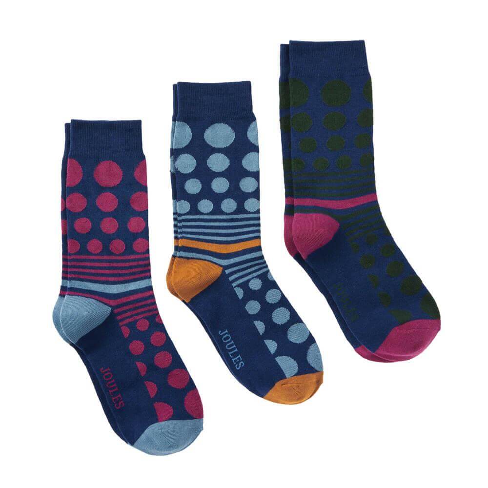 Joules Socks & Shares 3 Pack Socks Set | Jarrold, Norwich