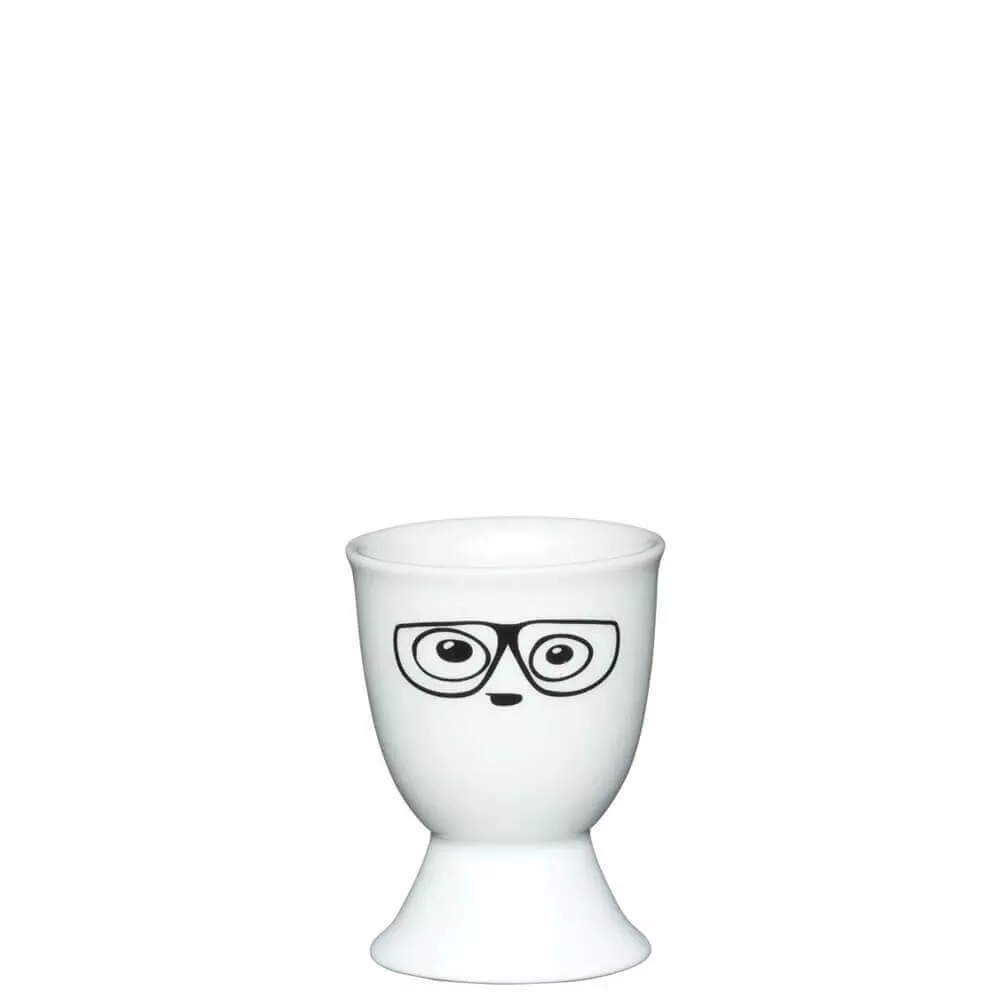 KitchenCraft Glasses Porcelain Egg Cup 