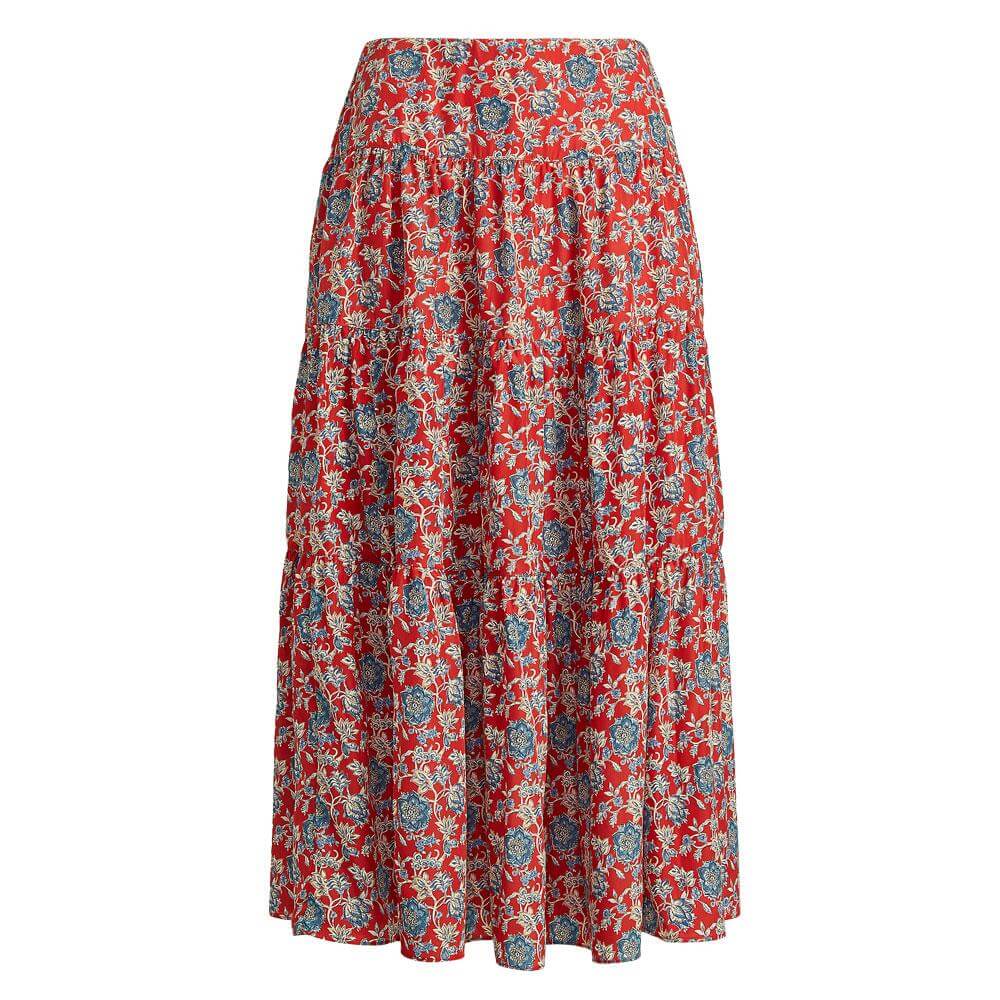 Lauren Ralph Lauren Floral Tiered Peasant Skirt | Jarrold, Norwich