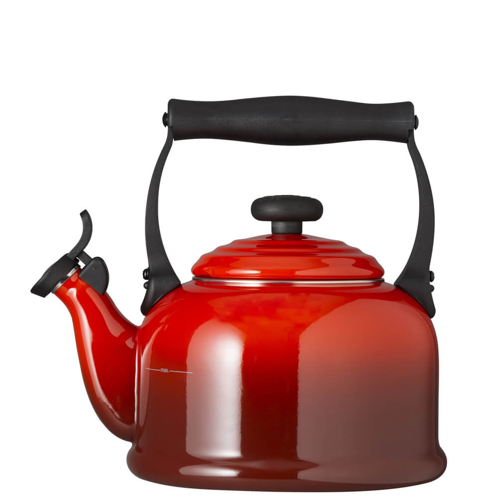 Le Creuset Cerise Traditional Kettle with Fixed Whistle 2.1L