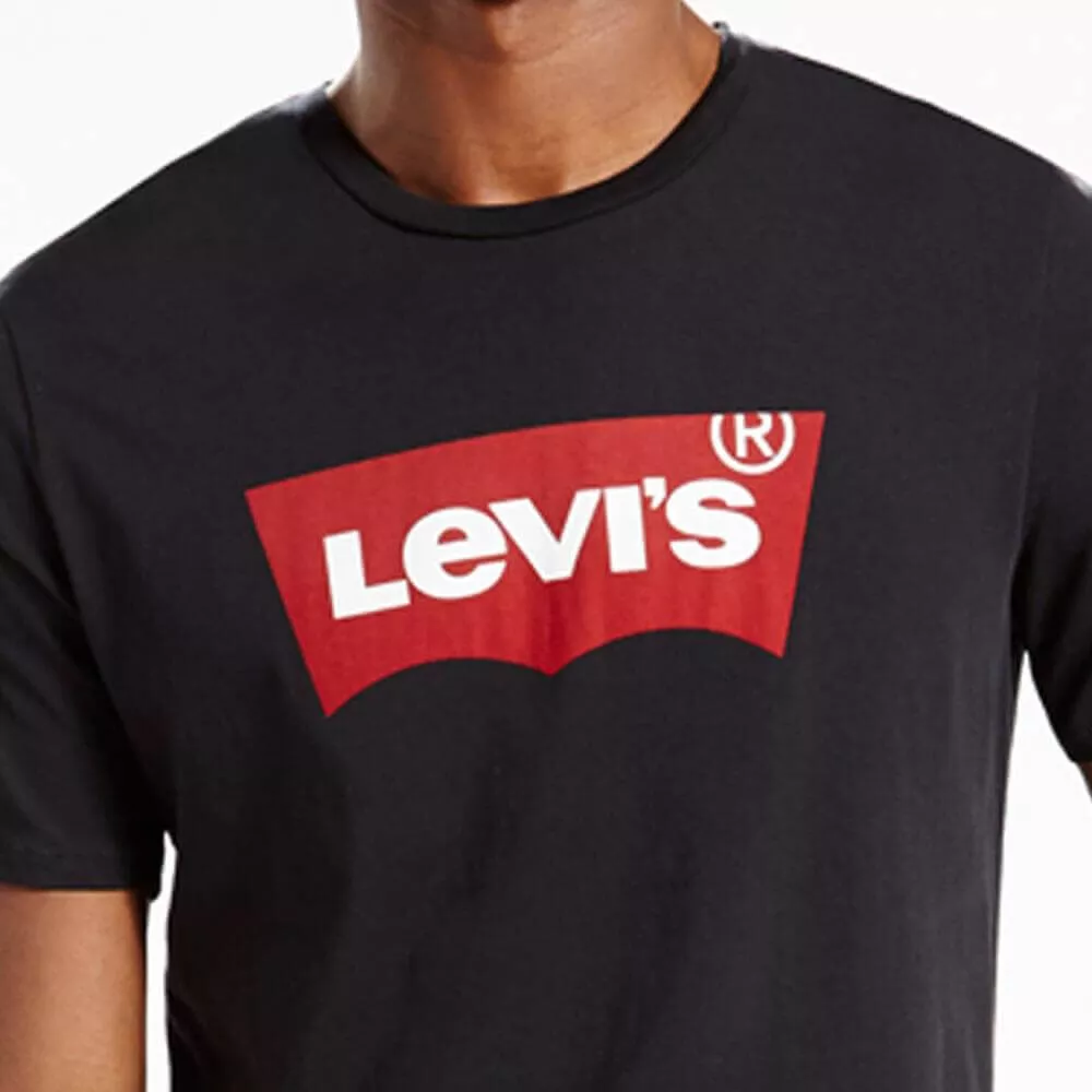 Levi's® Housemark Black T-Shirt | Jarrold, Norwich