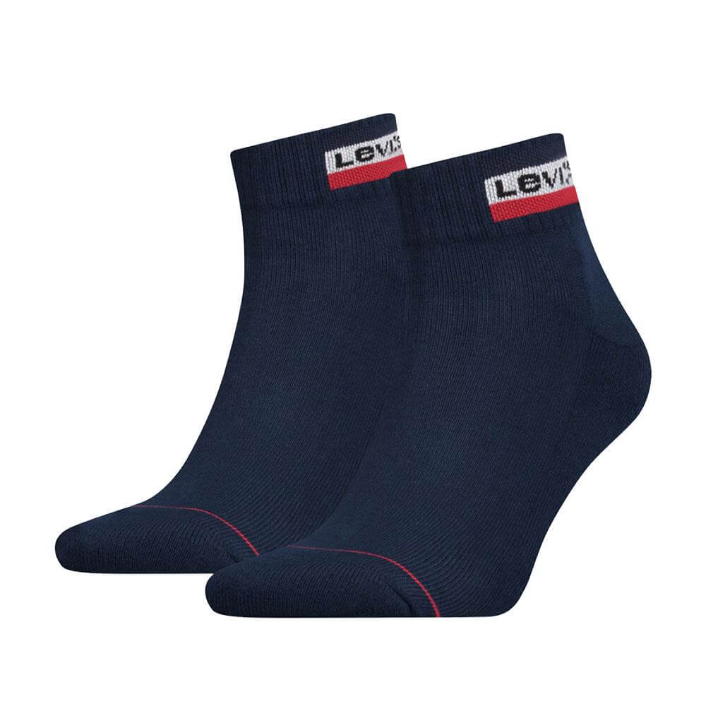 Levis 2-Pack Mid Cut Sportswear Socks | Jarrold, Norwich