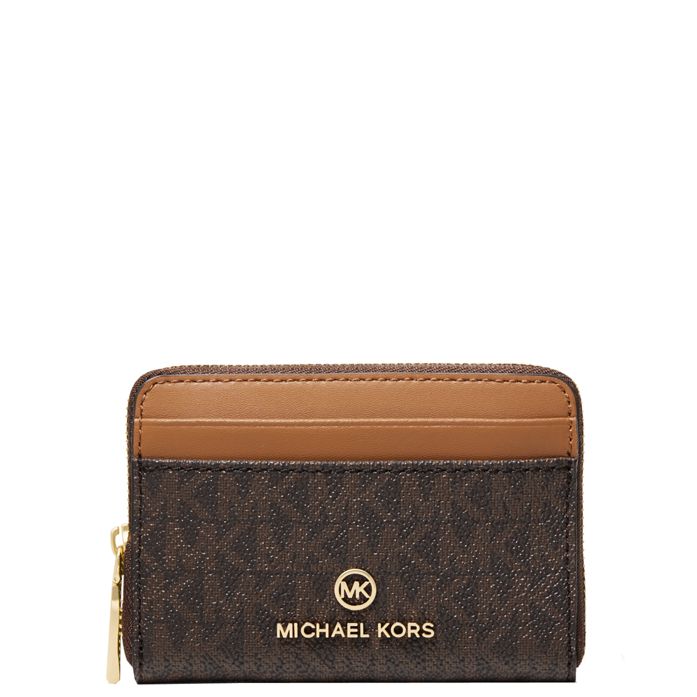Fulton Extrasmall Leather Trifold Wallet  Michael Kors