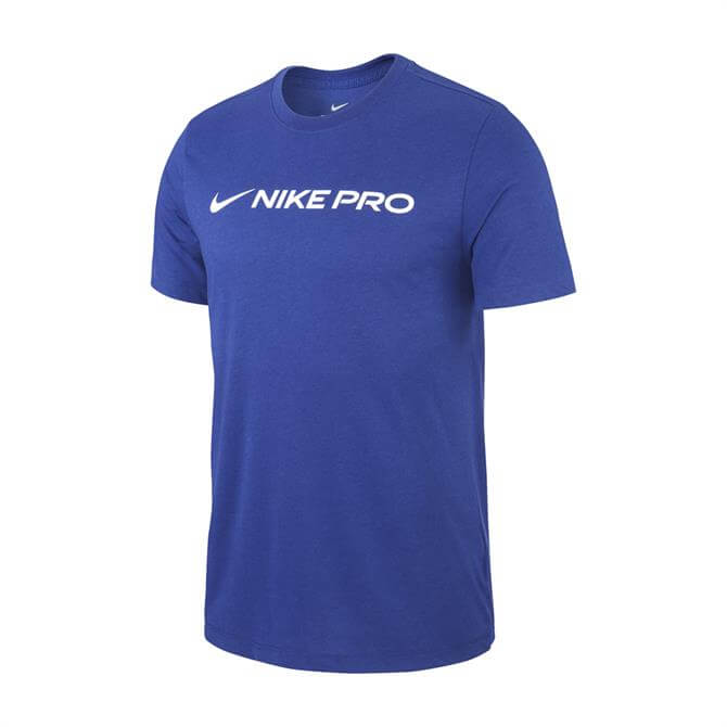 Nike Pro Men's Training T-Shirt - Blue | Jarrold, Norwich