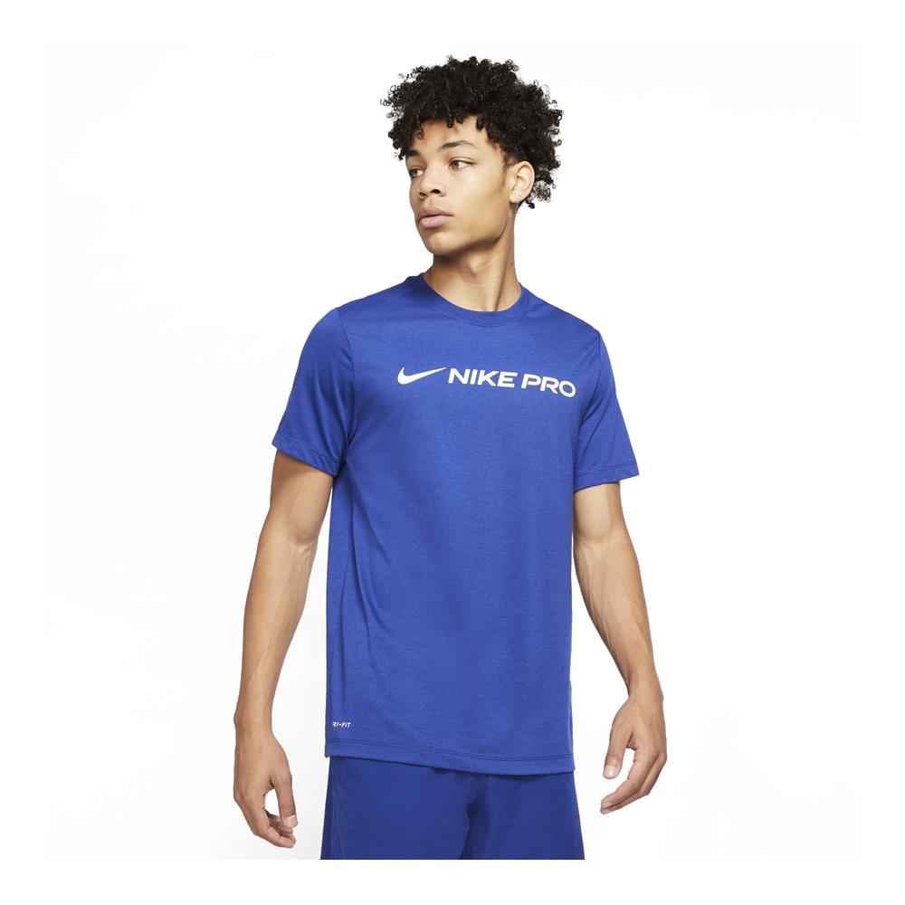 Nike Pro Men's Training T-Shirt - Blue | Jarrold, Norwich