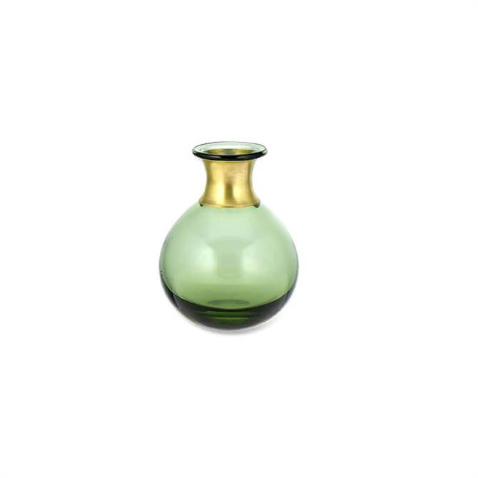 Nkuku Miza Mini Glass Vase Green | Jarrold, Norwich