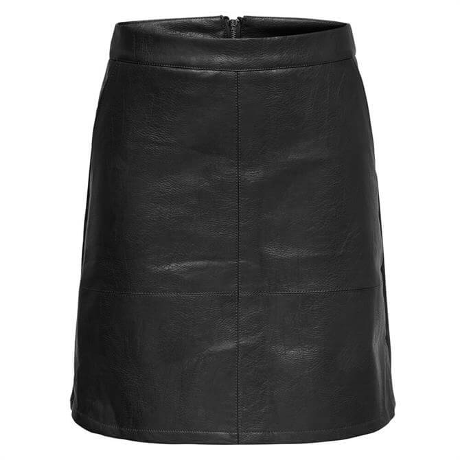 Only Lisa Faux Leather Mini Skirt | Jarrold, Norwich