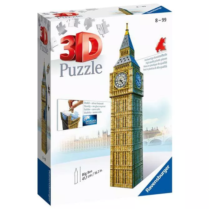 Gewoon overlopen uitgebreid voldoende Ravensburger Big Ben 3D Puzzle | Jarrold, Norwich