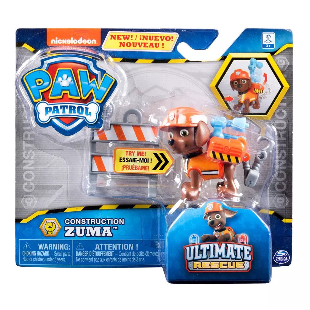 PAW Patrol Ultimate Rescue Construction Action Pack Pups *CHOOSE YOUR FAVOURITE*