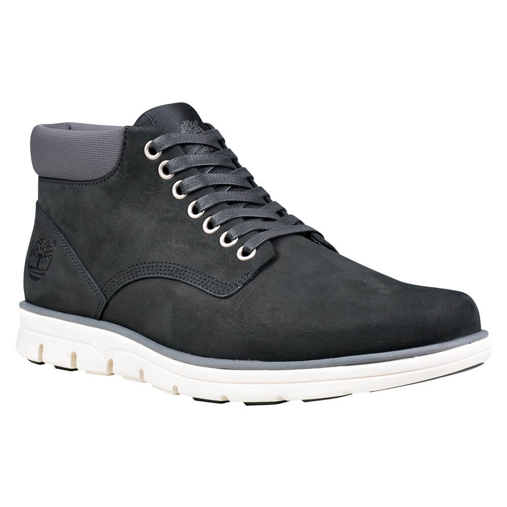 timberland grey & black bradstreet chukka boots
