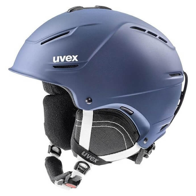Uvex P1us 2.0 Navy Ski Helmet - Medium - M, NAVY BLUE MET