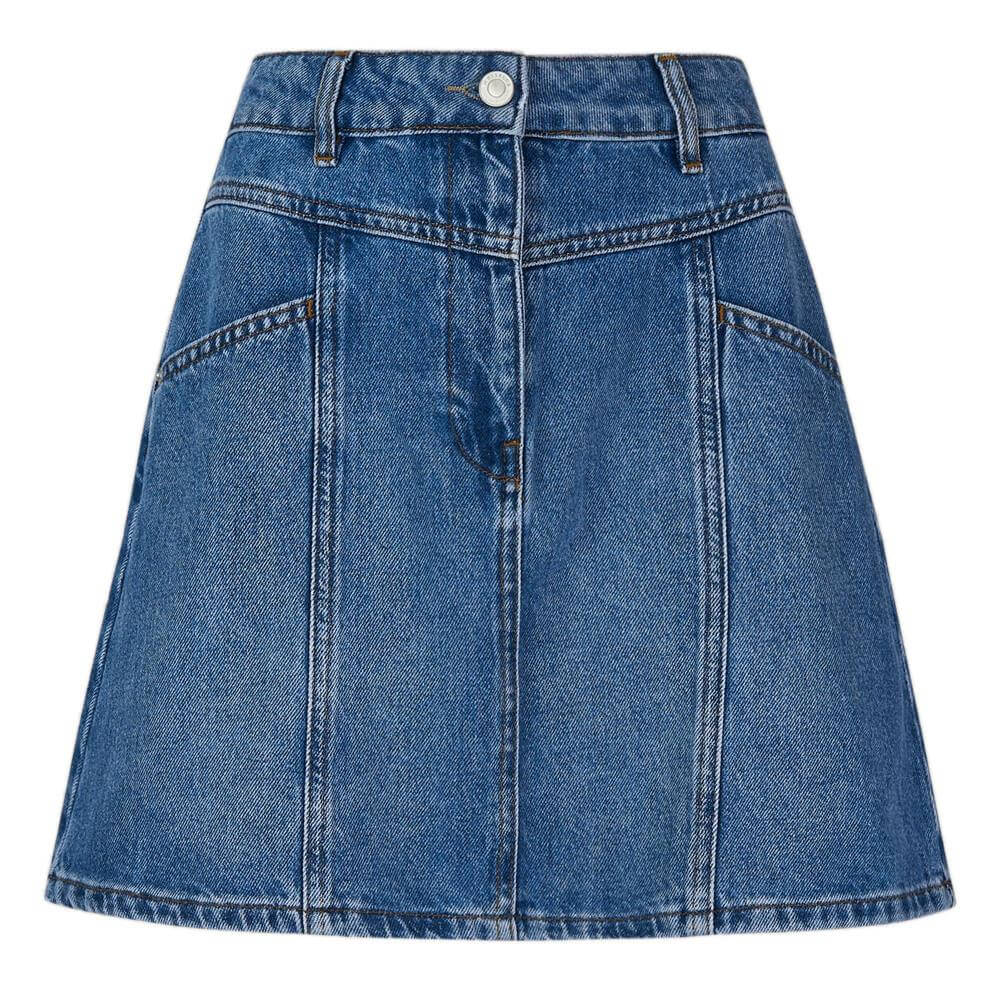 Whistles Seam Detail Denim Skirt | Jarrold, Norwich