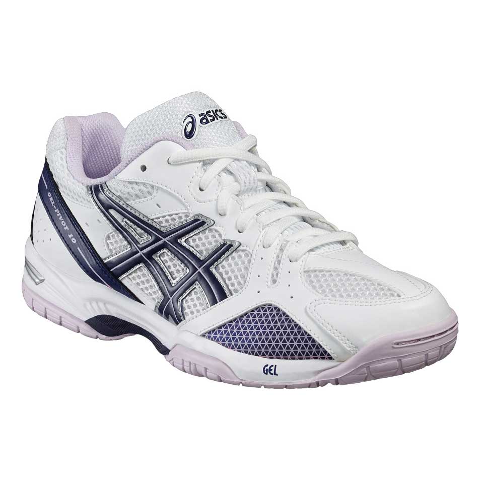 asics gel pivot 10 netball trainers