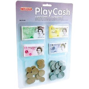Casdon Play Cash Pretend Money