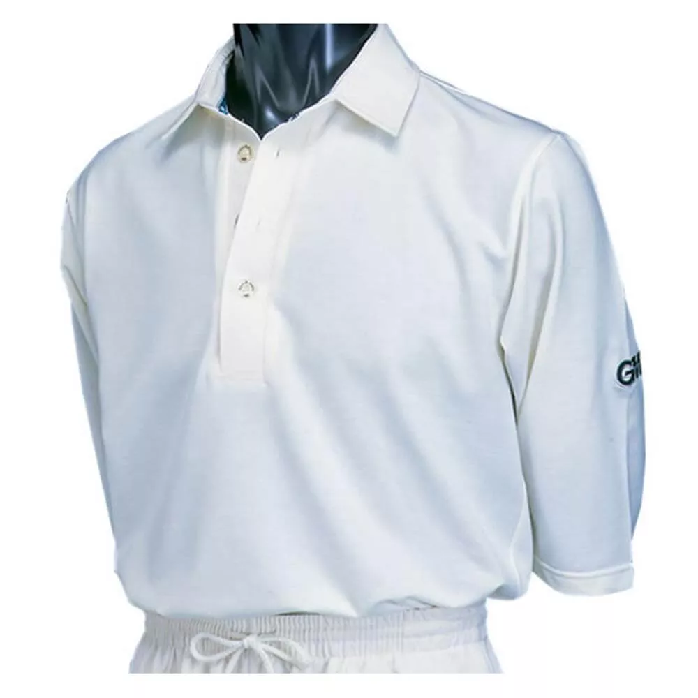 Gunn & Moore 3/4 Sleeve Cricket Shirt 