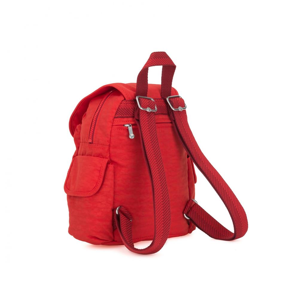 Kipling City Mini Pack Backpack - Active Red | Jarrold, Norwich