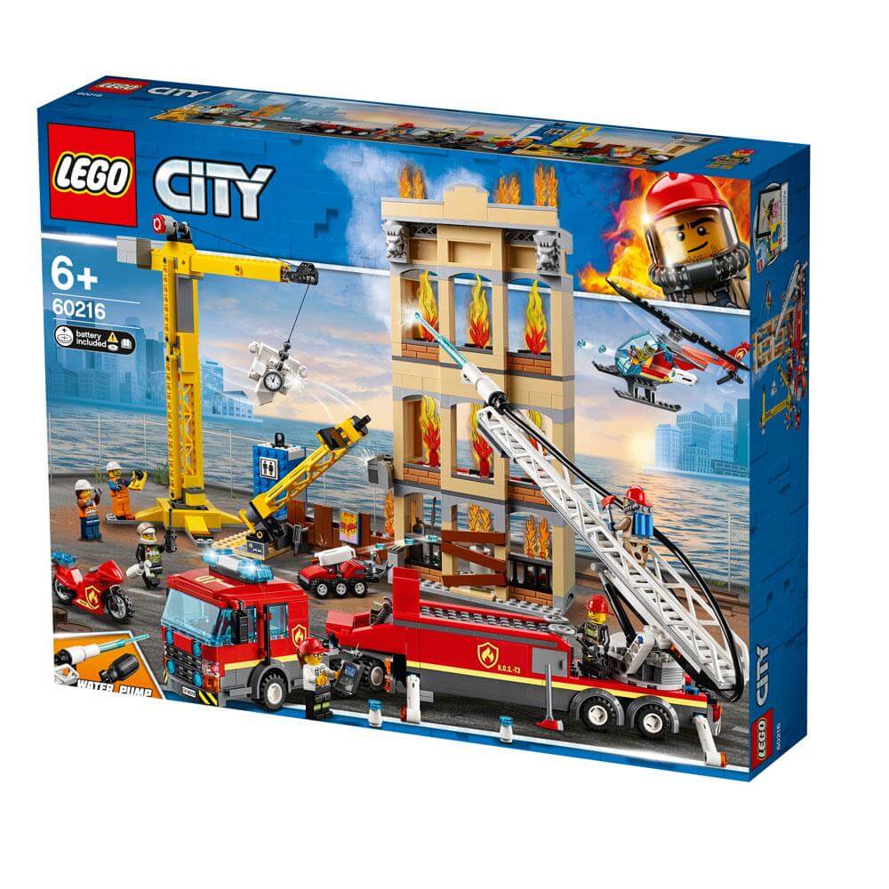 Lego City Downtown Fire Brigade 60216 | Jarrold, Norwich
