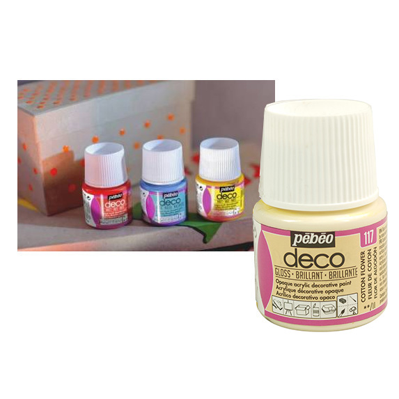 Pebeo Deco Gloss Paint - 45ML, ORCHID