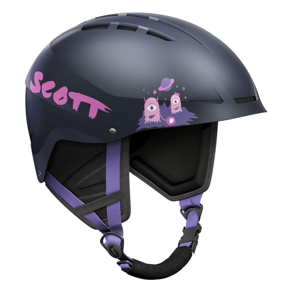 Scott Junior Apic Ski Helmet - M, BLACK/IRIS