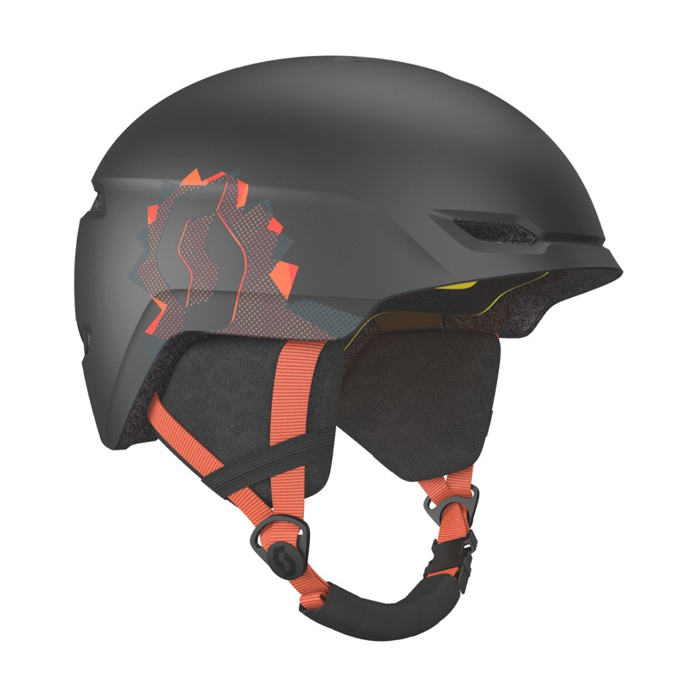 Scott Junior Keeper 2 Plus Ski Snowboard Helmet - S, BLACK
