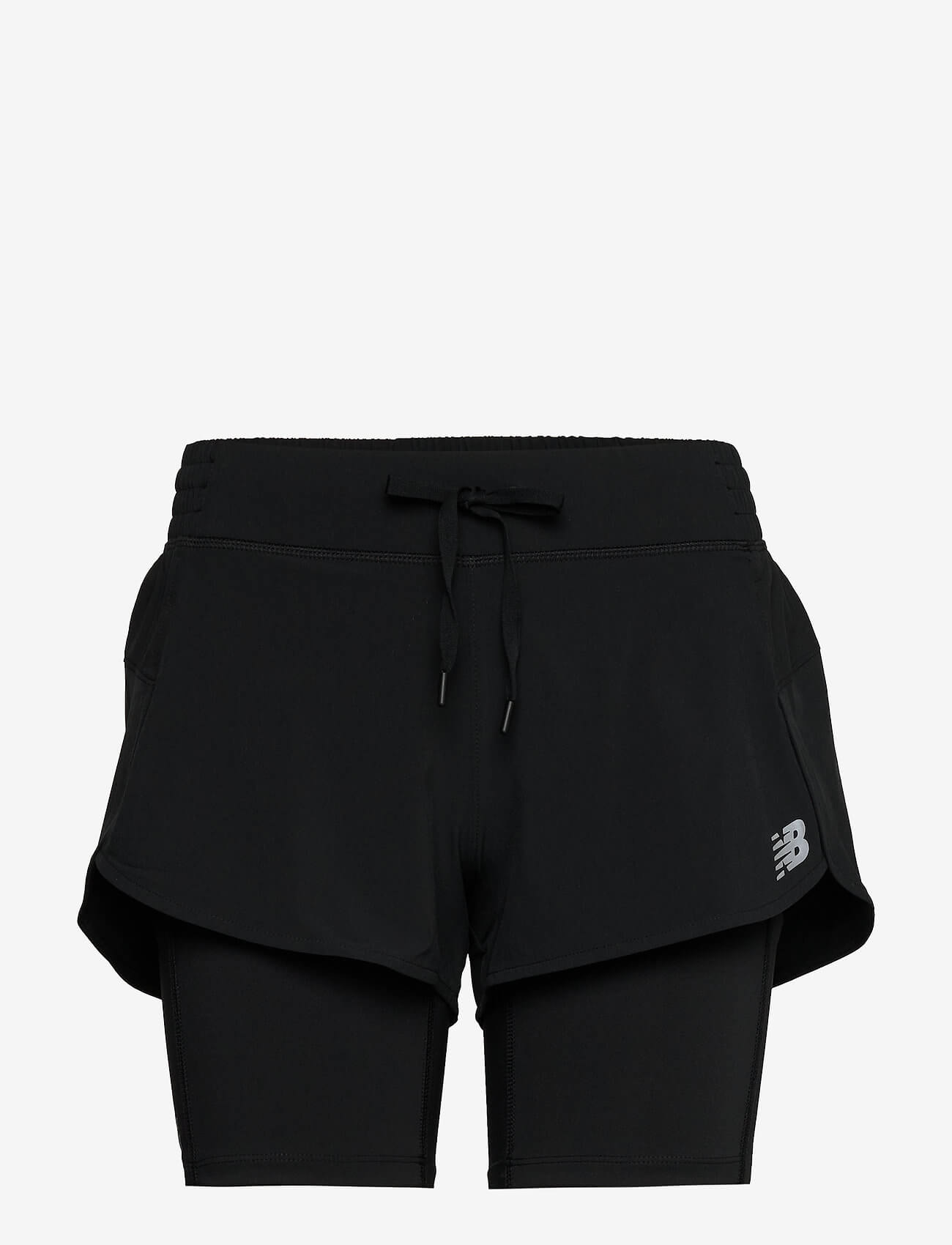 new balance black shorts